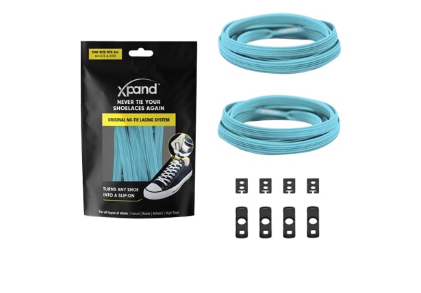 XPAND ORIGINAL NO TIE LACES BABY BLUE