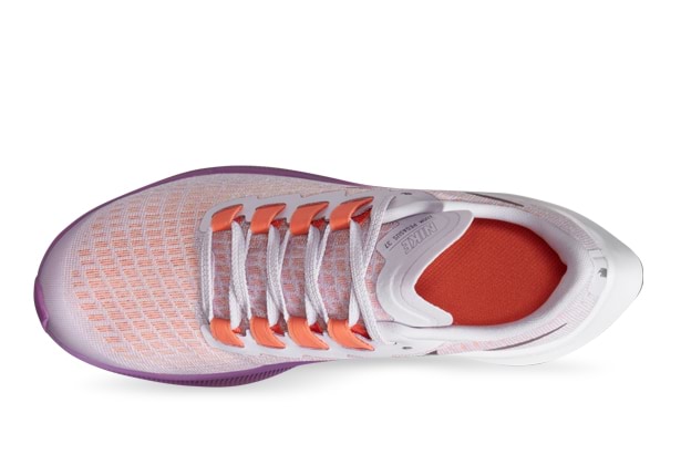 NIKE AIR ZOOM PEGASUS 37 GS KIDS VIOLET FROST METALLIC PEWTER