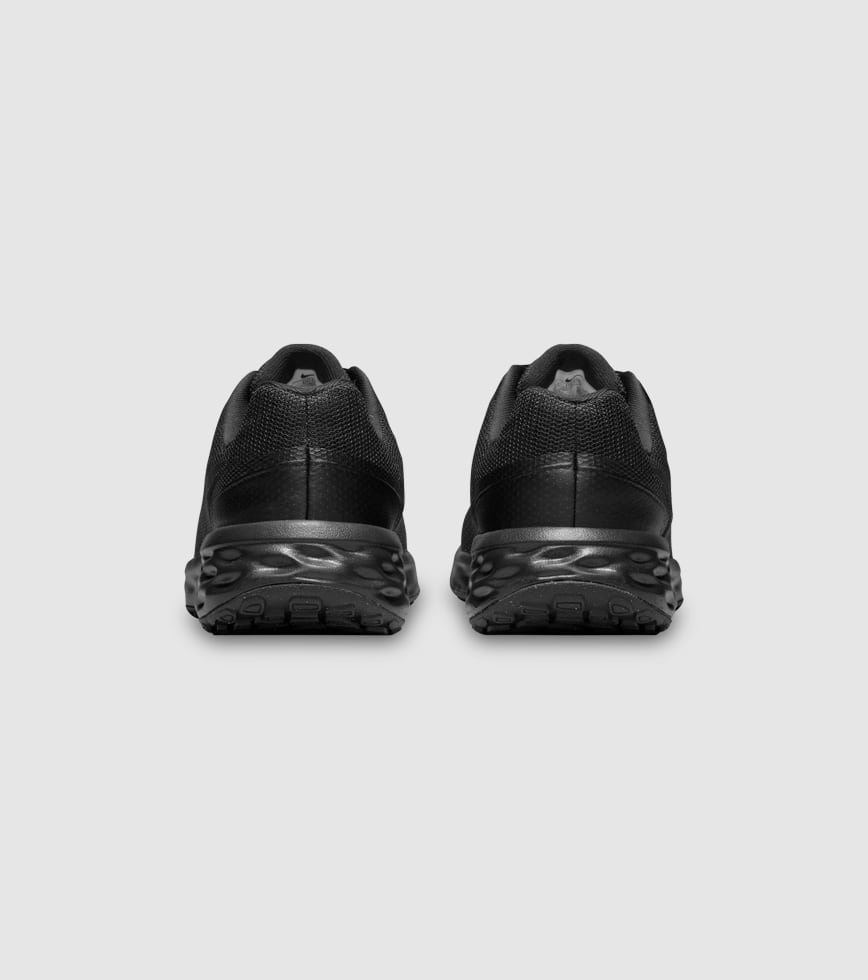 NIKE REVOLUTION 6 GS KIDS BLACK DARK SMOKE GREY The Athlete s Foot