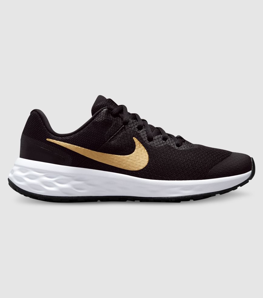 Nike flyknit kids gold hot sale