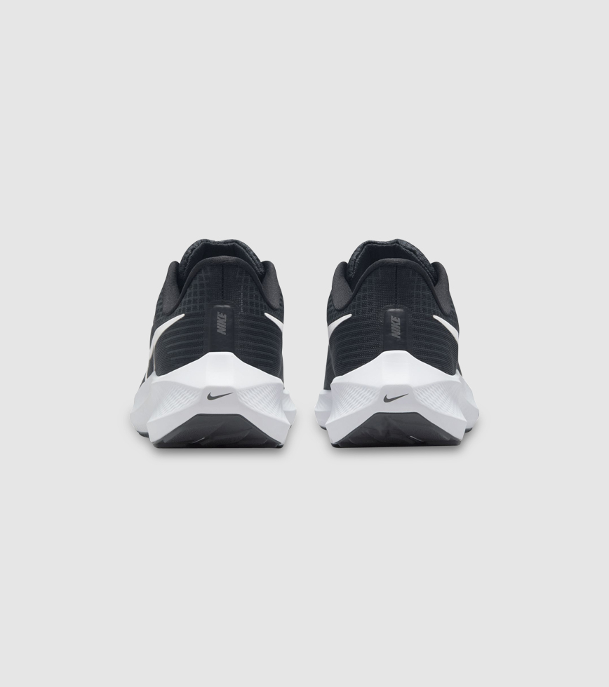 NIKE AIR ZOOM PEGASUS 39 D WOMENS BLACK WHITE DARK SMOKE GREY