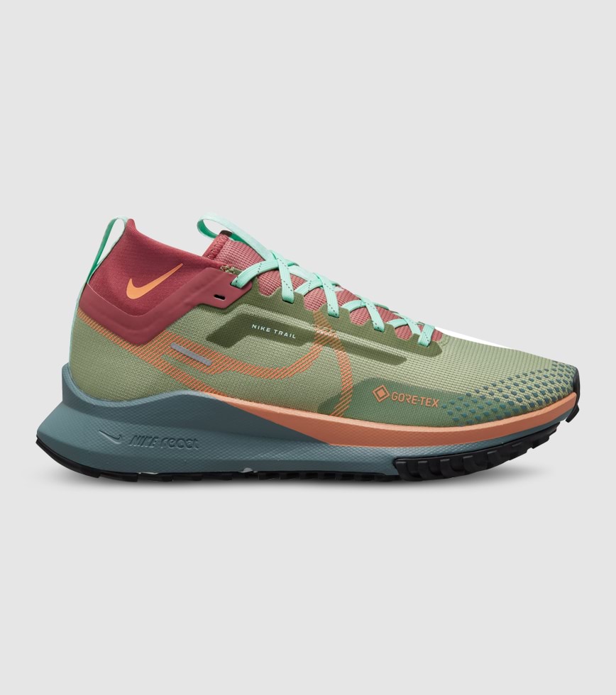 NIKE React Pegasus Trail 4 Gore-tex, Sneaker Mujer, Alligator Orange Trance  Mint Foam, 37.5 EU : : Moda