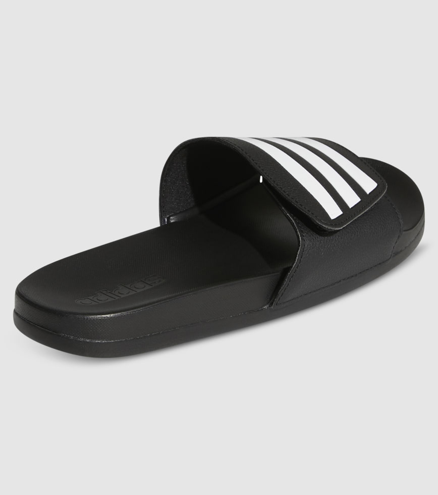 ADIDAS ADILETTE COMFORT ADJUSTABLE UNISEX SLIDE CORE BLACK CLOUD
