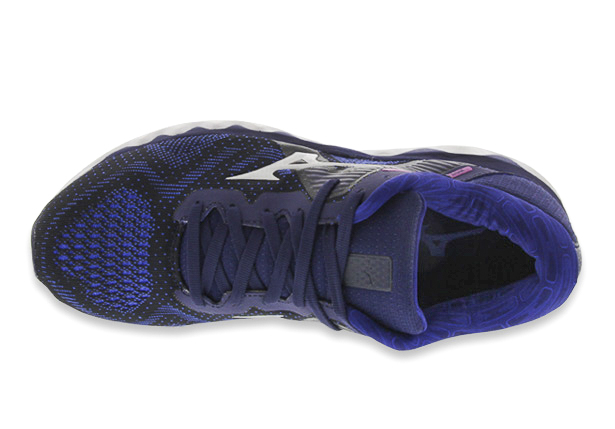 MIZUNO WAVE HORIZON 4 WOMENS M.BLUE SILVER D.BLUE