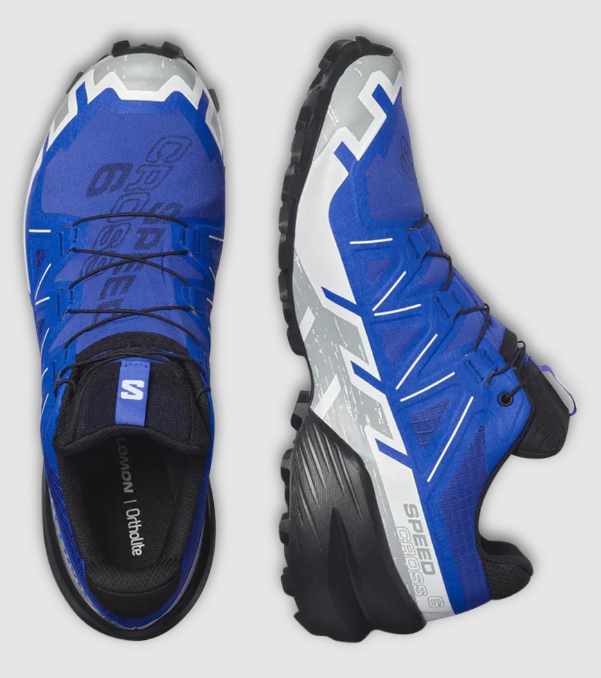 SALOMON SPEEDCROSS 6 GORE TEX MENS NAUTICAL BLUE BLACK WHITE The
