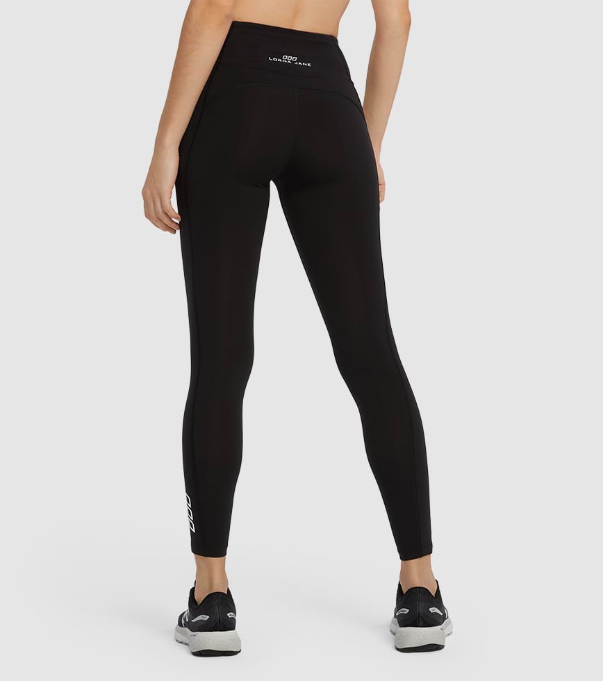 LORNA JANE ULTIMATE SUPPORT FULL LENGTH TIGHT WOMENS BLACK
