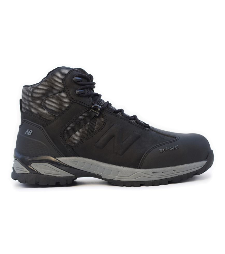 NEW BALANCE INDUSTRIAL ALL SITE WATERPROOF BOOT 2E MENS BLACK