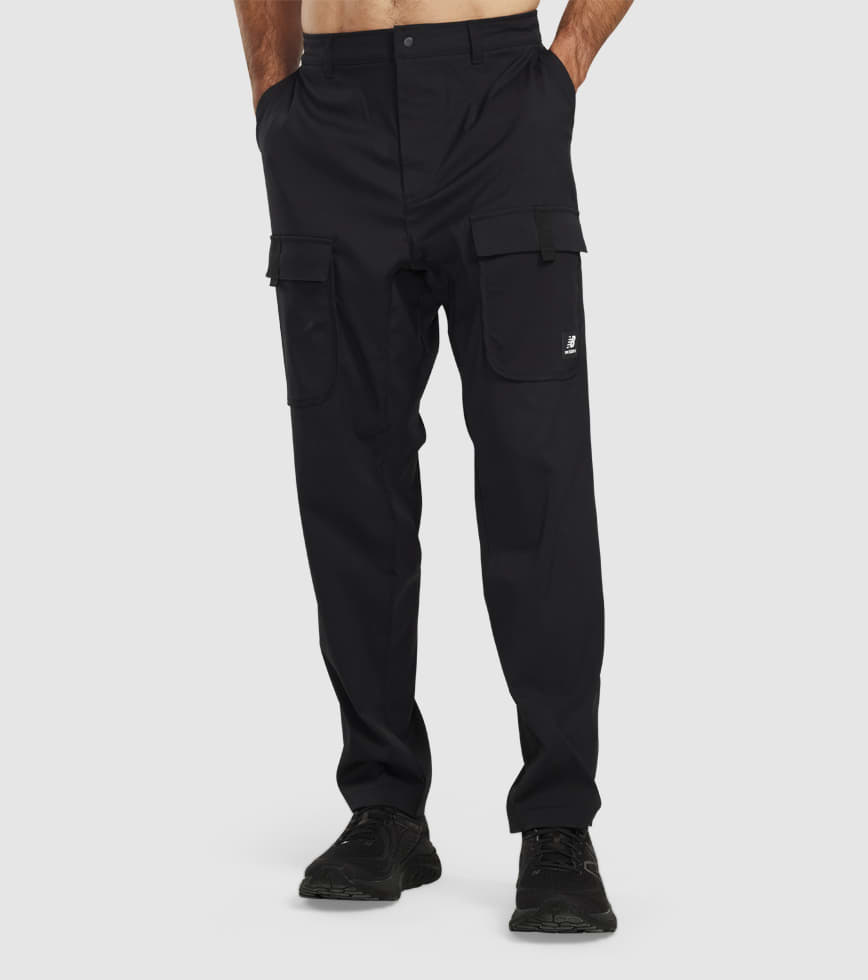 Black Utility Cargo Pants