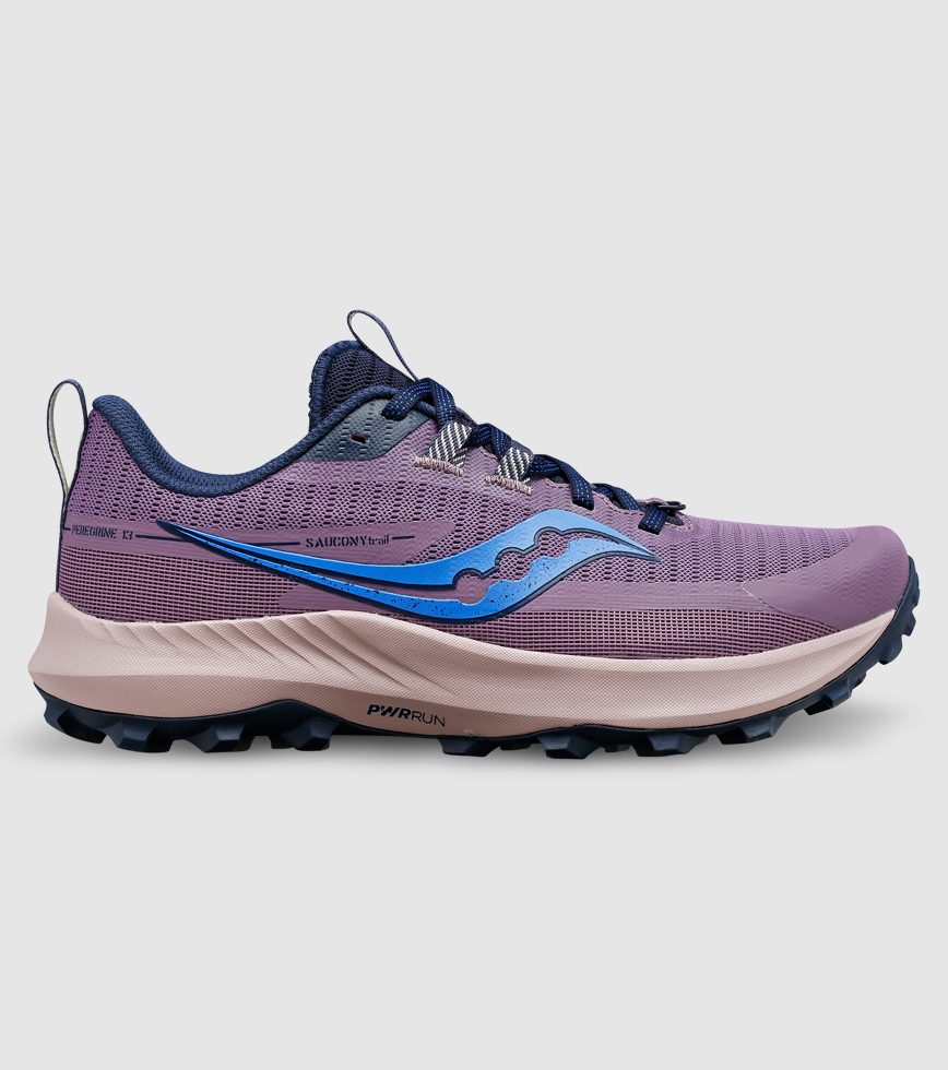 SAUCONY PEREGRINE 13 WOMENS HAZE NIGHT The Athlete s Foot