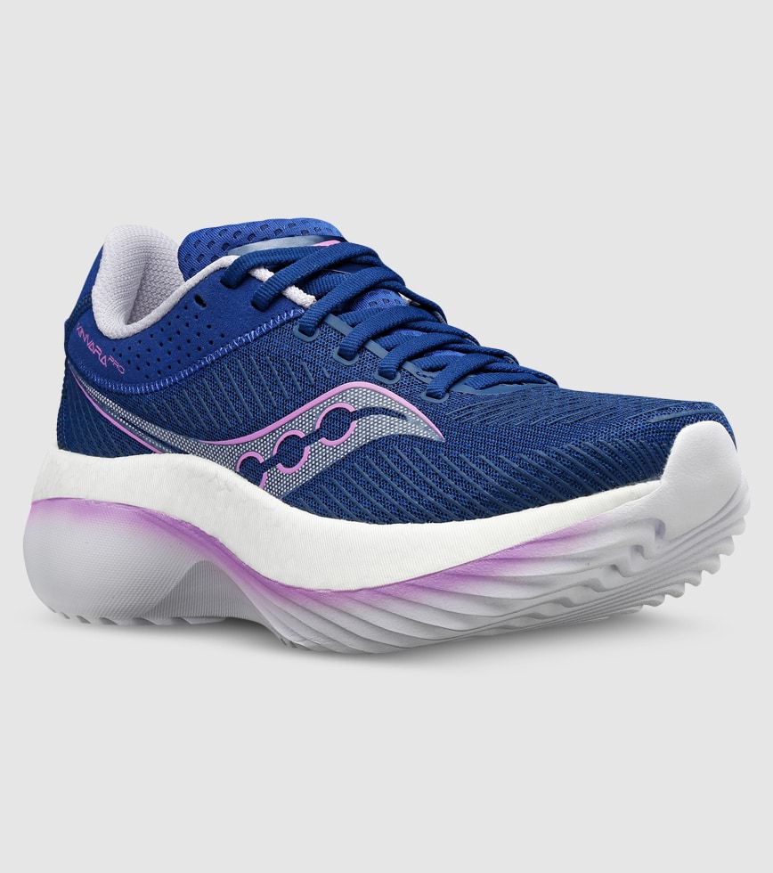 SAUCONY KINVARA PRO WOMENS INDIGO MAUVE The Athlete s Foot