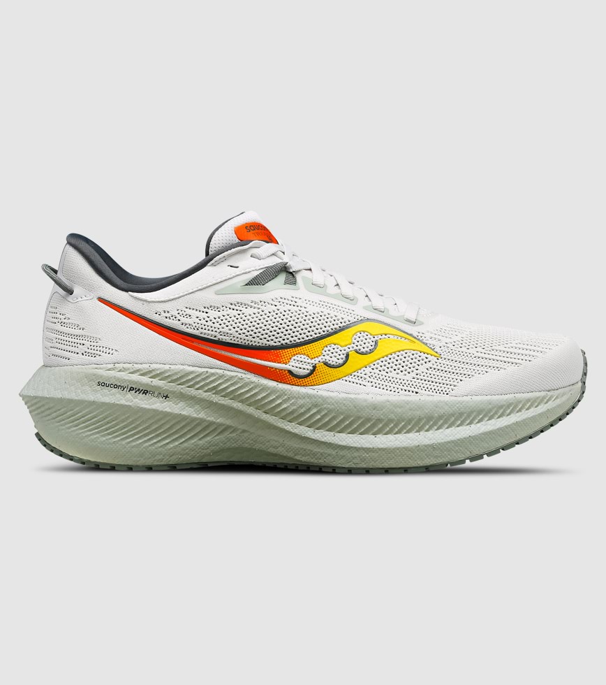 SAUCONY TRIUMPH 21 MENS GREEN The Athlete s Foot