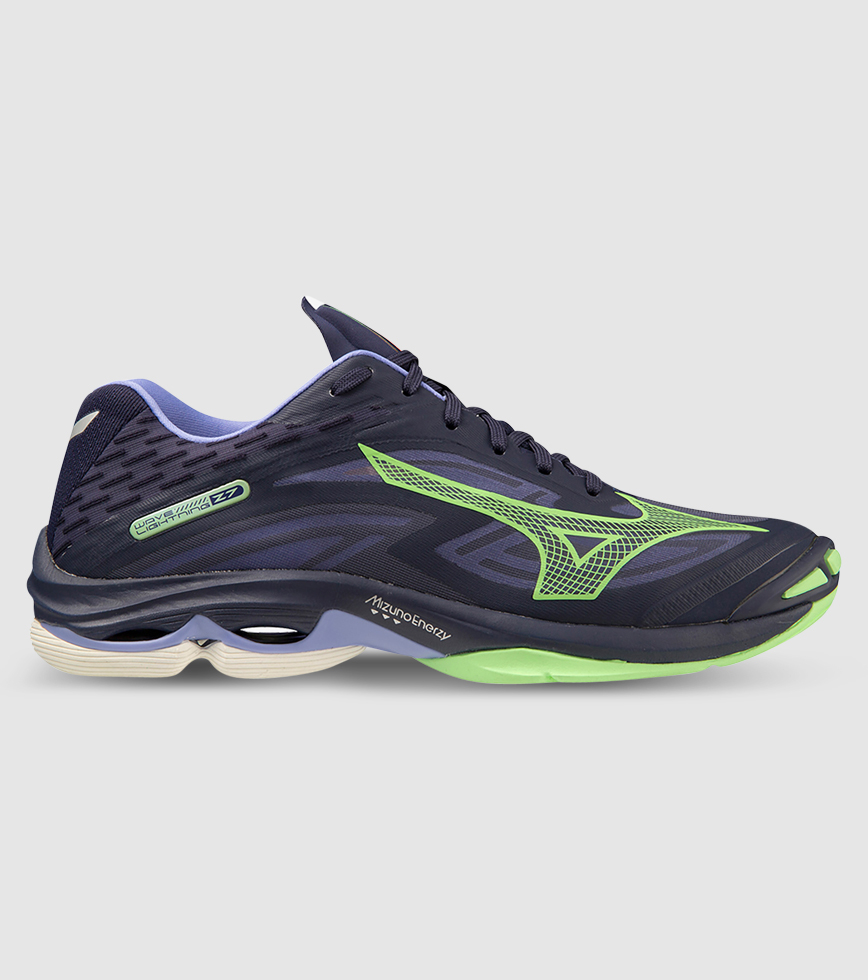 MIZUNO WAVE LIGHTNING Z7 MENS EVENING BLUE TECHNO GREEN IOLITE