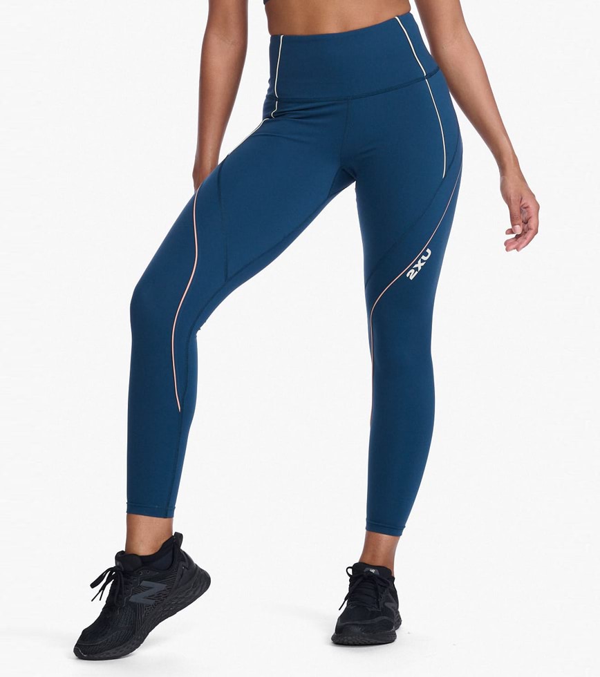 2XU FORM SWIFT HI RISE COMPRESSION TIGHT WOMENS MOONLIGHT OFF