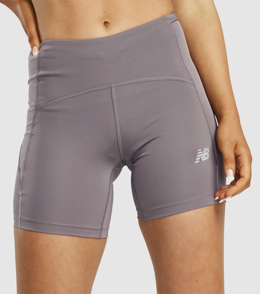 NEW BALANCE IMPACT RUN FITTED SHORT WOMENS ZINC