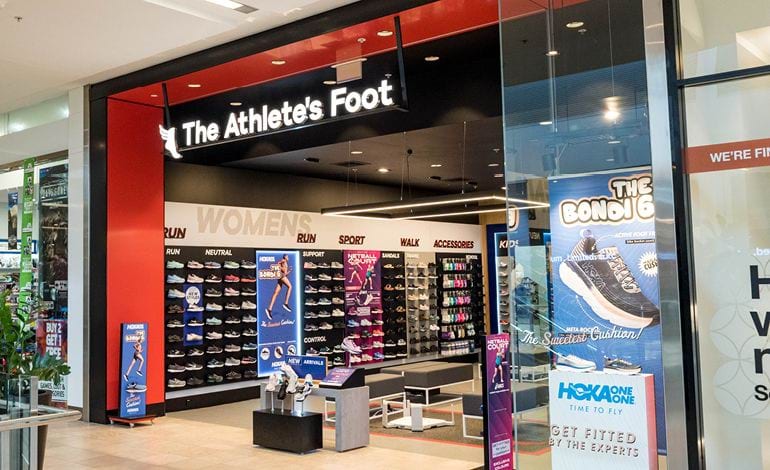 athlete's foot shoe store