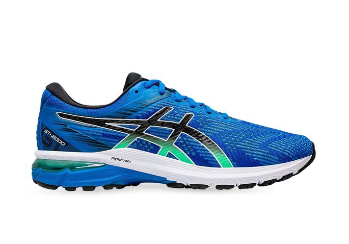 ASICS GT-2000 8 MENS ELECTRIC BLUE BLACK | The Athlete's Foot