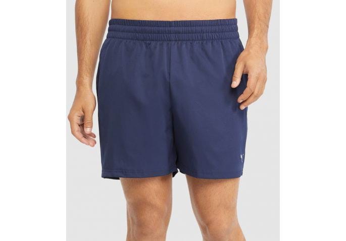 PUMA PERFORMANCE WOVEN 5 INCH SHORT MENS PEACOAT | The Athlete's Foot