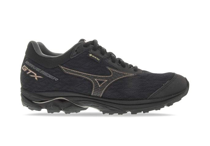 MIZUNO WAVE RIDER GORE-TEX WOMENS BLACK 