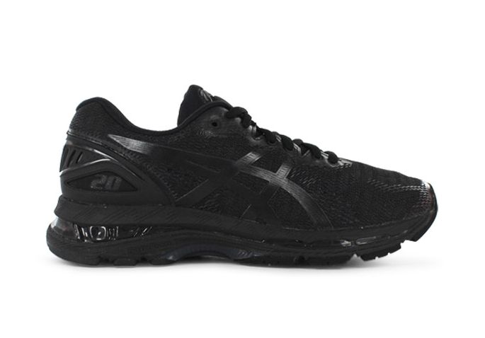 ASICS GEL-NIMBUS 20 WOMENS BLACK BLACK CARBON | Black Womens Cushion ...