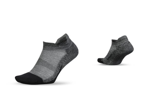 FEETURES ELITE LIGHT CUSHION NO SHOW TAB GREY