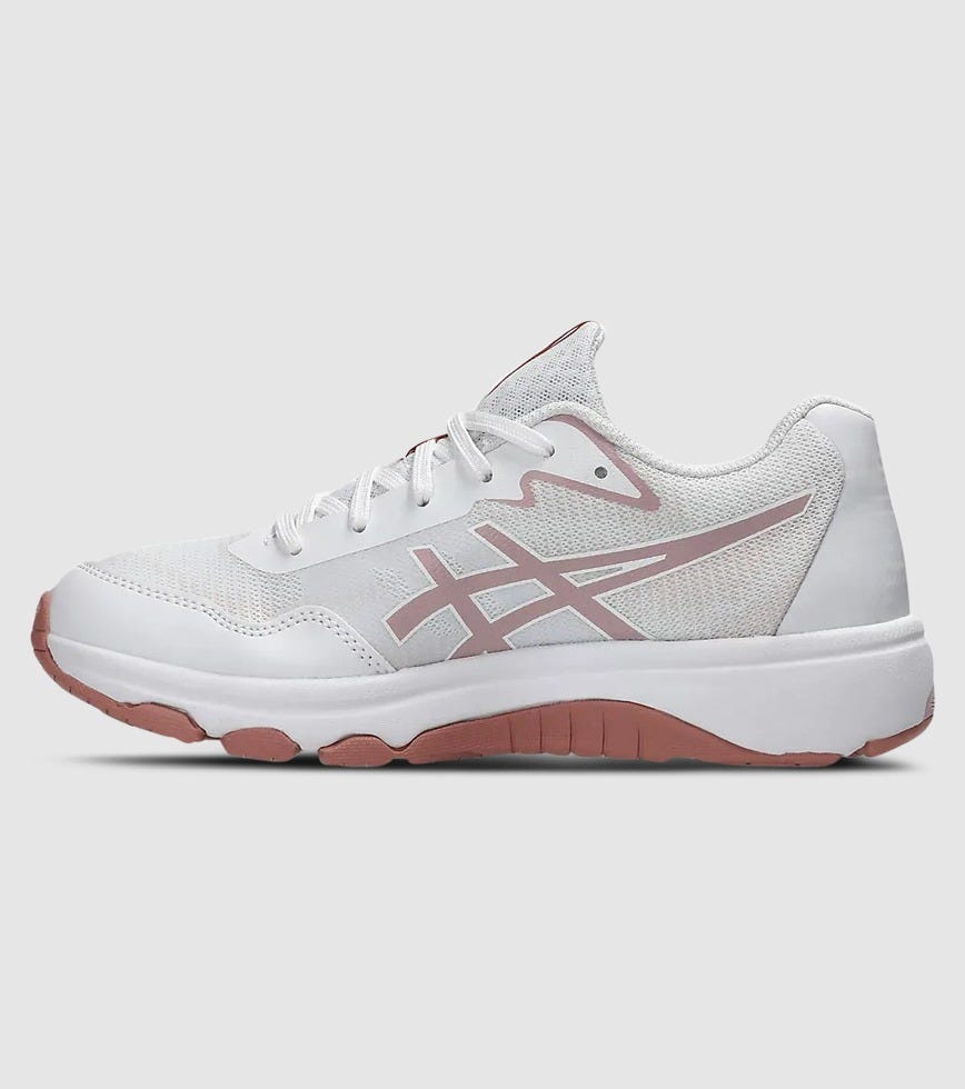 ASICS GEL-NETBURNER PROFESSIONAL 4 (GS) KIDS NETBALL SHOES WHITE ...
