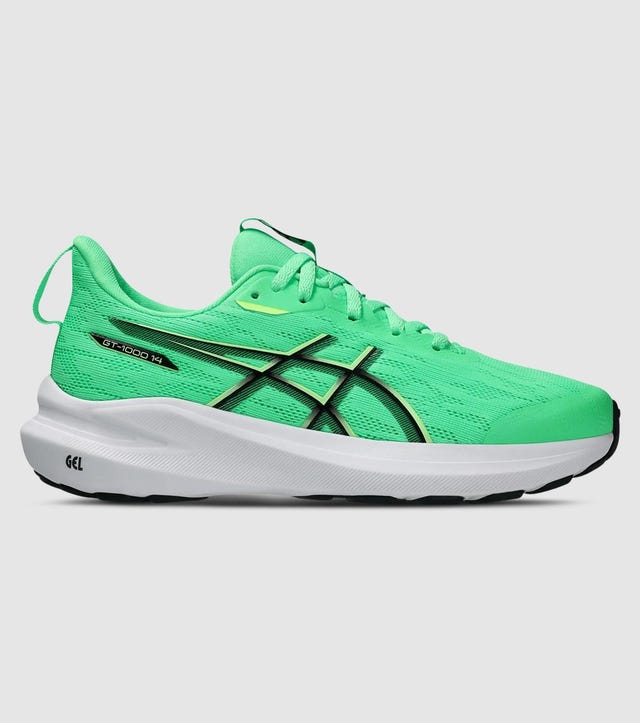 ASICS GT1000 14 (GS) KIDS VITAL GREEN ILLUMINTAE GREEN The Athlete's