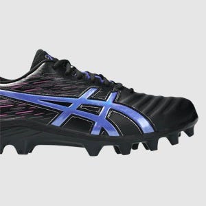 ASICS LETHAL BLEND MENS FOOTBALL BOOTS BLACK COBALT BURST | The