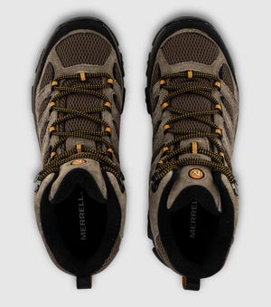 MERRELL MOAB MID GORE-TEX MENS WALNUT The Athlete's Foot
