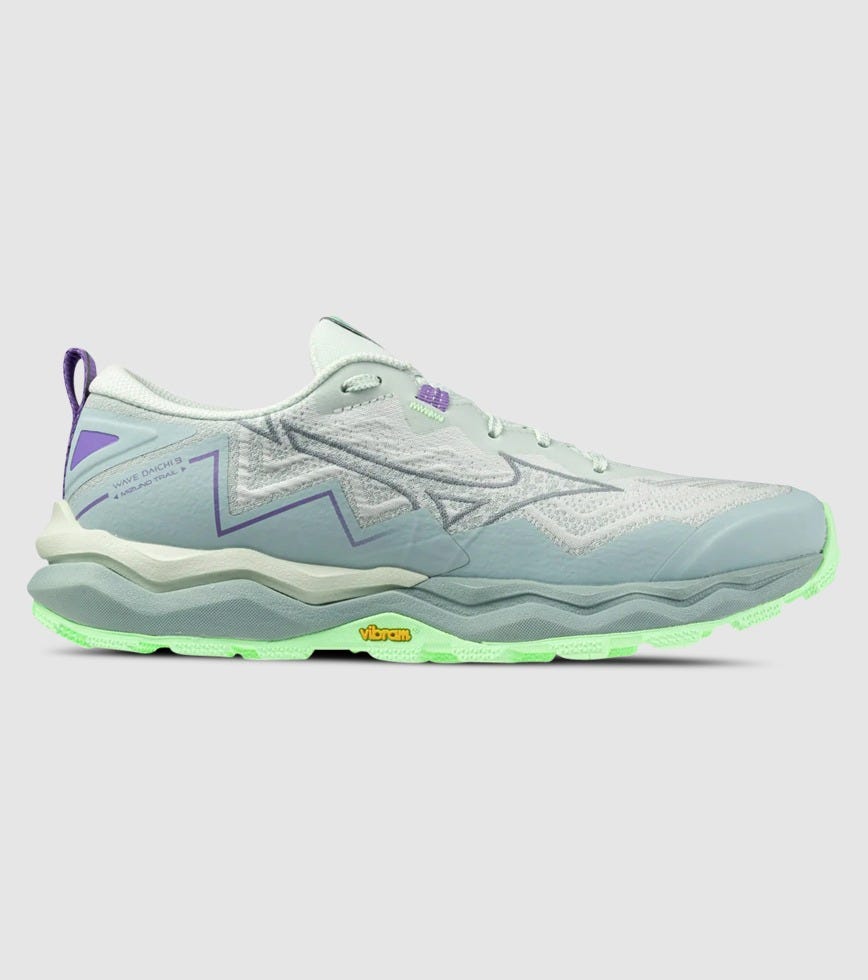 MIZUNO WAVE DAICHI 9 WOMENS HINT OF MINTCITADELETHER GREEN
