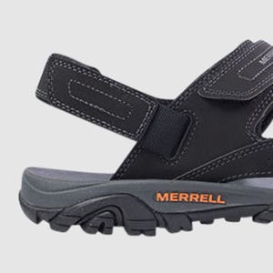 MERRELL MOJAVE SPORT MENS BLACK Black Mens Walking Sandals