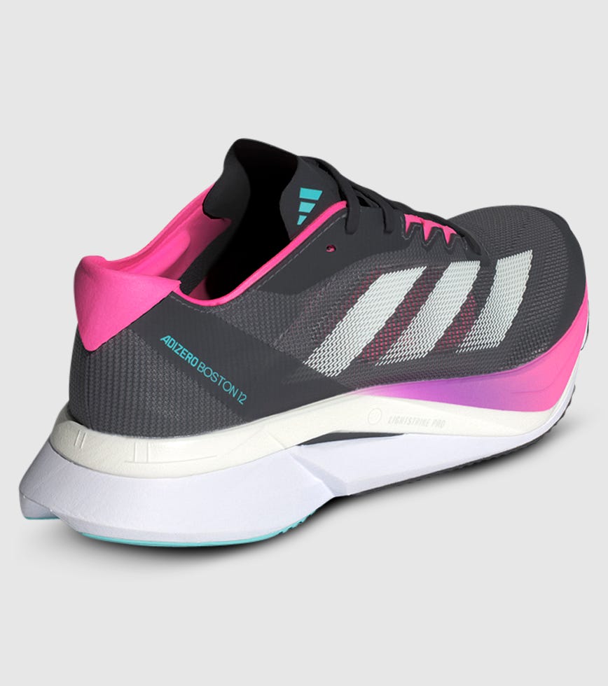 adidas gazelle silver green womens adidas Womens Adizero Boston 12 - Cloud White/Core Black-Lucid Red