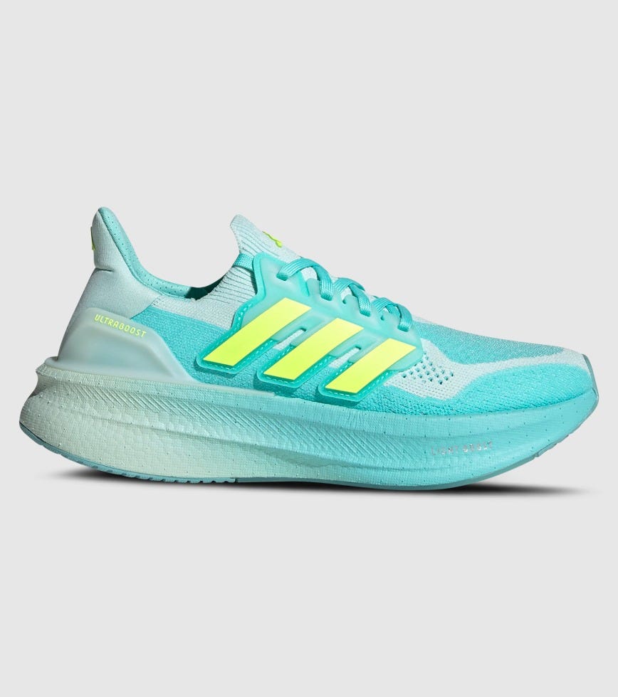 ADIDAS ULTRABOOST 5 W WOMENS FLASH AQUA HI RES YELLOW HALO MINT | The  Athlete's Foot