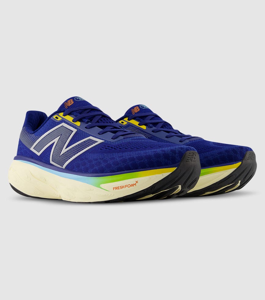 NEW BALANCE FRESH FOAM X 1080 V14 MENS BLUE YELLOW The Athlete's