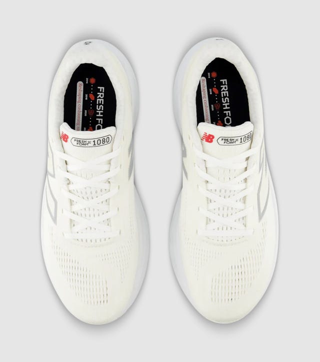 NEW BALANCE FRESH FOAM X 1080 V14 MENS WHITE The Athlete's Foot