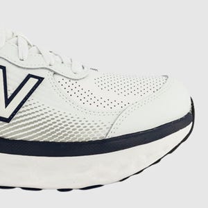 NEW BALANCE 840 V1 (2E WIDE) MENS WHITE NAVY The Athlete's Foot