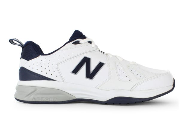 NEW BALANCE MX624 V5 (2E) MENS WHITE NAVY White Mens Training