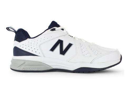 NEW BALANCE MX624 V5 (2E) MENS WHITE NAVY White Mens Training