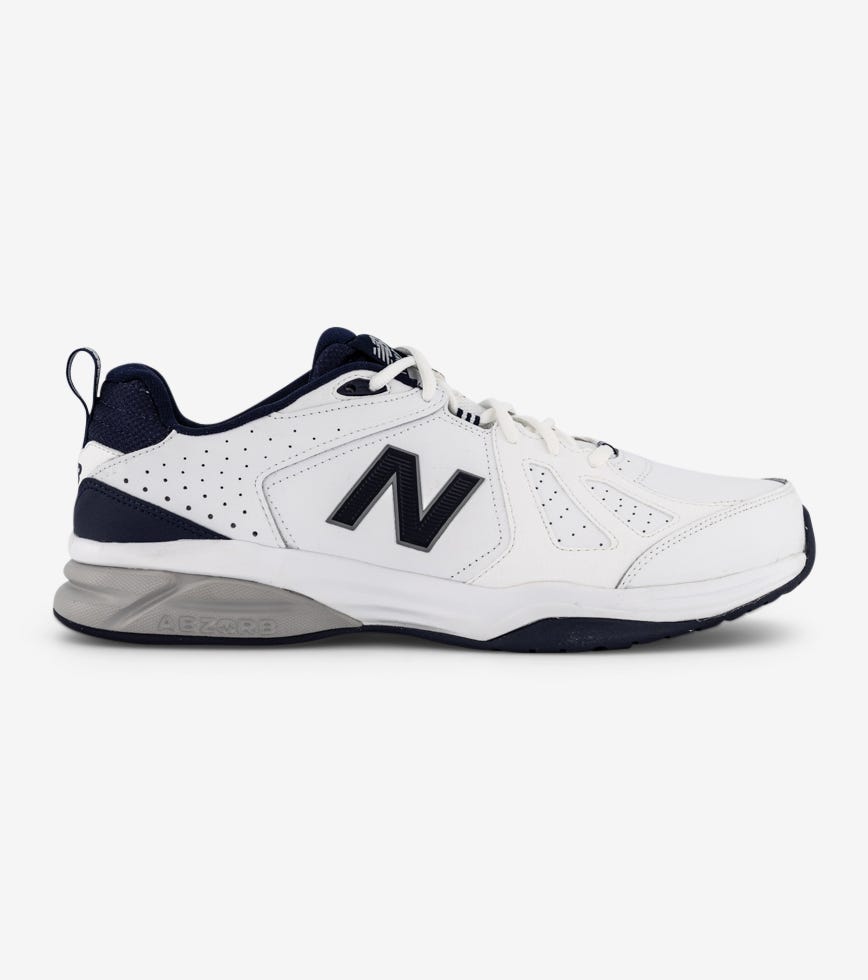 NEW BALANCE MX624 V5 (4E) MENS WHITE NAVY White Mens Training