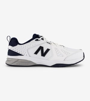NEW BALANCE MX624 V5 (4E) MENS WHITE NAVY White Mens Training