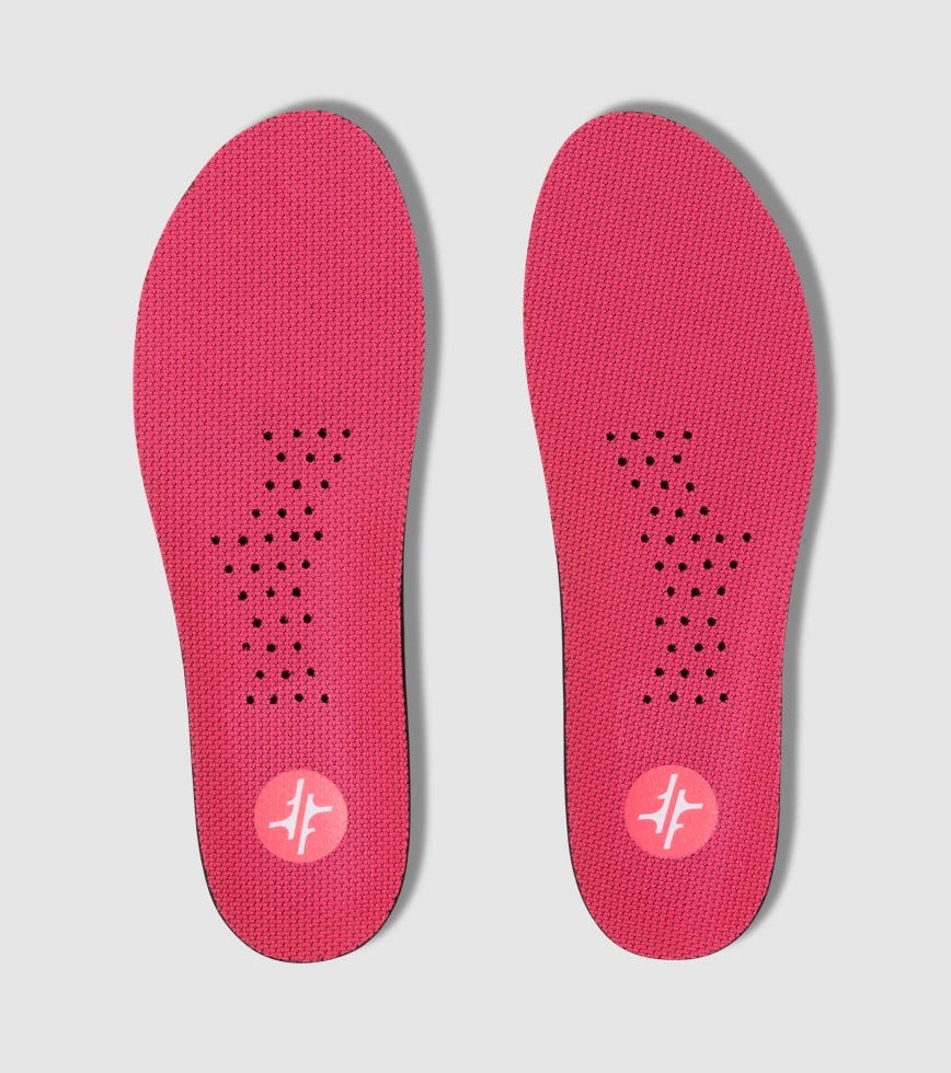 FRESH FIT NETBALL INNERSOLE UNISEX ADULTS BLACK PINK | The Athlete's Foot