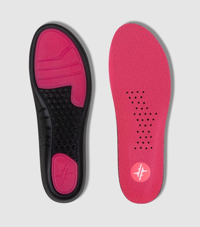 FRESH FIT NETBALL INNERSOLE UNISEX ADULTS BLACK PINK | The Athlete's Foot