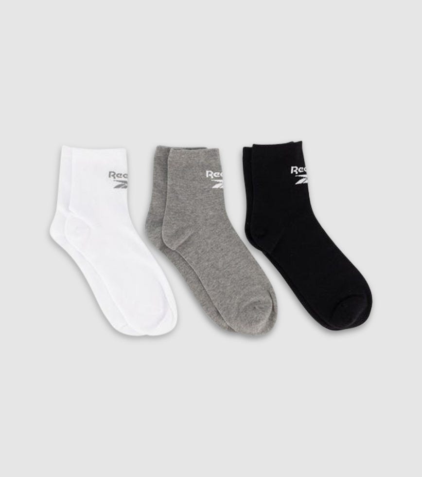 REEBOK SOCKS CORE ANKLE - 3 PAIRS UNISEX