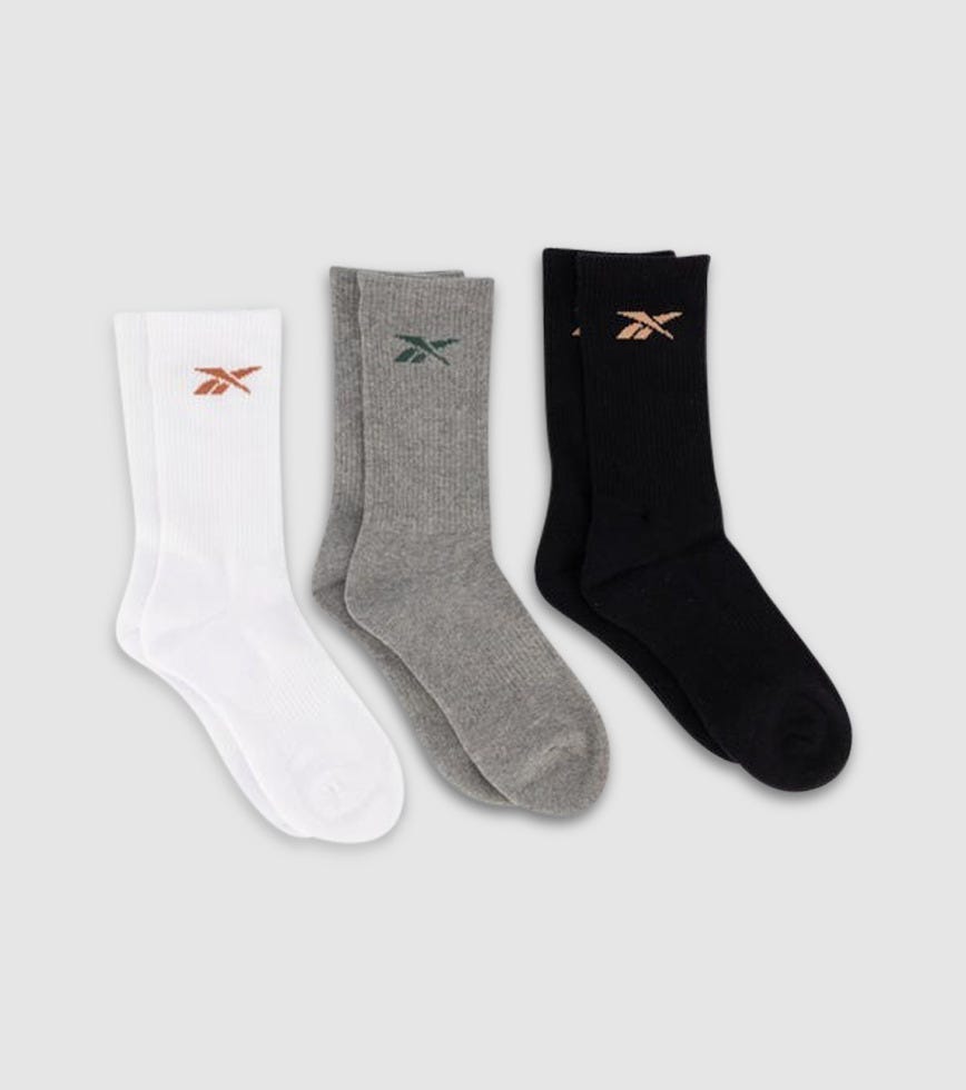 REEBOK SOCKS SPORTS CORE CREW - 3 PAIRS UNISEX