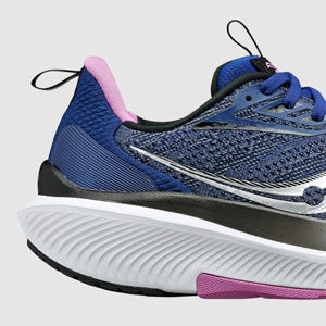 SAUCONY ECHELON (D WIDE) WOMENS INDIGO GRAPE The Athlete's Foot