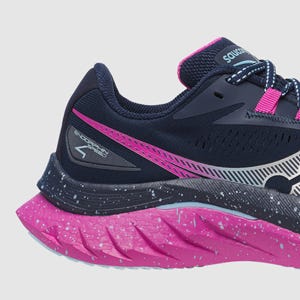 SAUCONY ENDORPHIN SPEED 4 WOMENS NAVY FUCHSIA | The Athlete's Foot