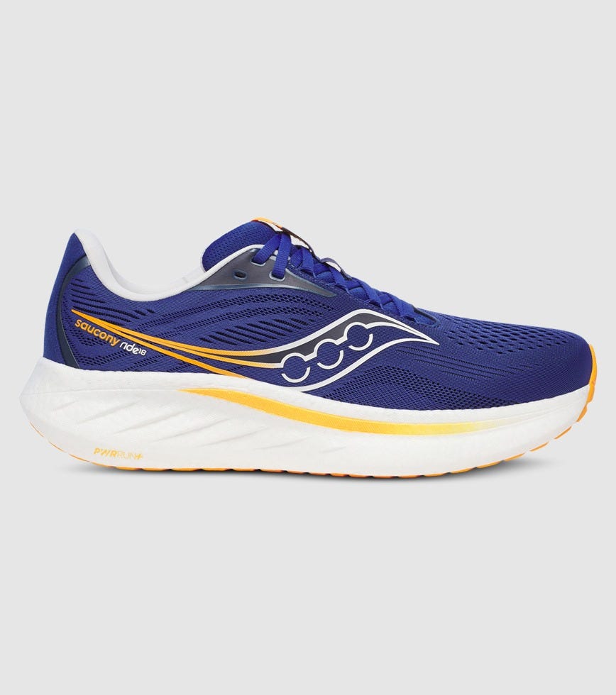 SAUCONY RIDE 18 (2E WIDE) MENS