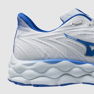 MIZUNO WAVE SKY MENS PLEIN AIR LASER BLUE MUGEN BLUE The