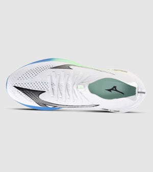 MIZUNO NEO ZEN MENS WHITE BLACK FRONTIER BLUE The Athlete's Foot