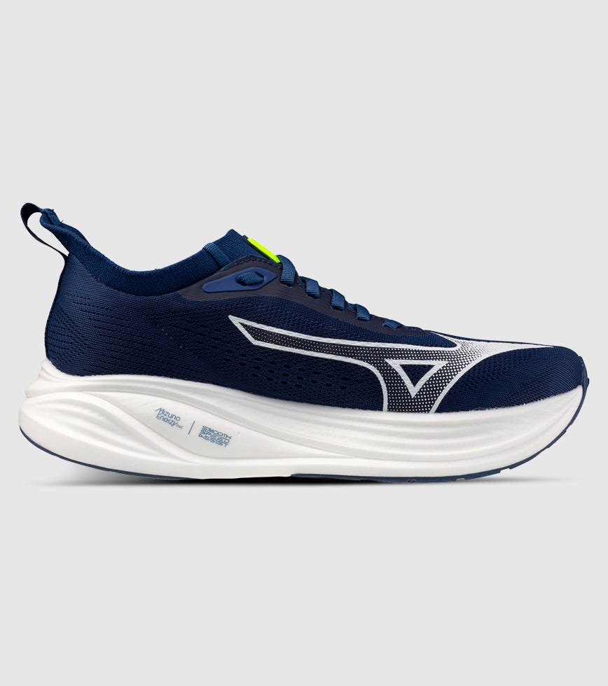 MIZUNO NEO ZEN 2 MENS ESTATE BLUE WHITE LIGHTNING YELLOW | The