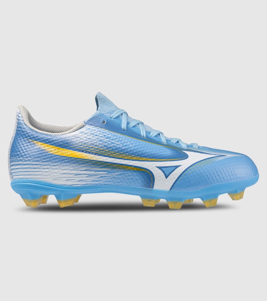 MIZUNO ALPHA III SELECT (FG) (GS) KIDS FOOTBALL BOOTS